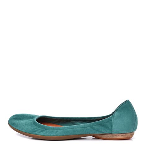 hermes carina ballerina|HERMES Chevre Velours Carina Ballerina Flats 39.5.